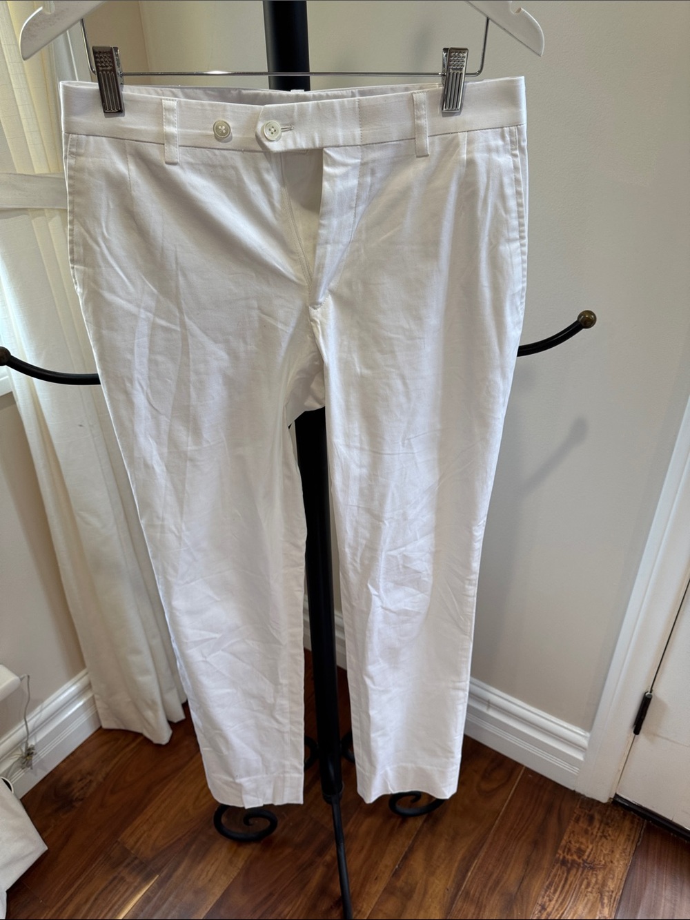 Men's White Stretch Chino Pants Size 30 no tags